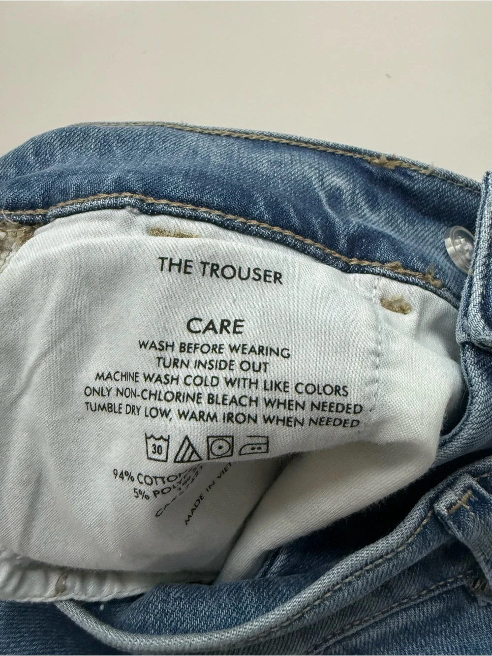 Ann Taylor The Trouser Wide Legged Jeans Size 4